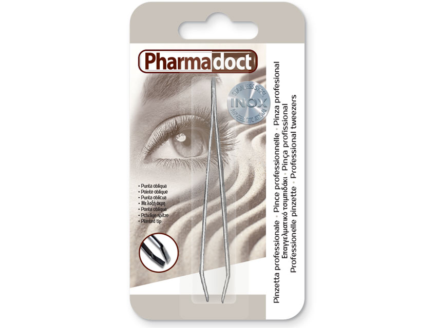 PharmaDoct пинцет для бровей профессиональный  (160555) Производитель: Италия Eurosirel SPA